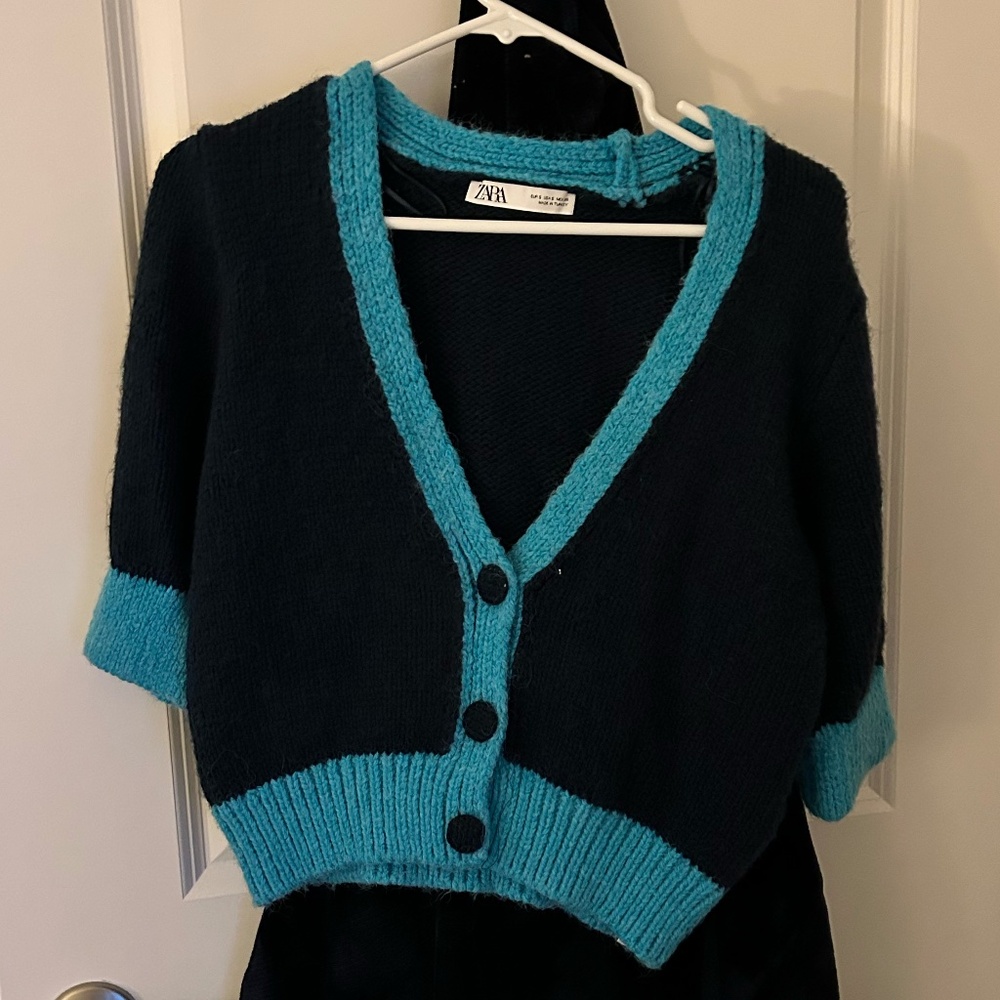 Zara Crochet Sweater